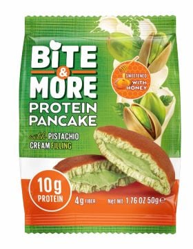 BİTE MORE PROTEİN PANCAKE (50 GR) - 12 ADET ANTEP FISTIK AROMALI