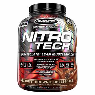 MUSCLETECH NITROTECH 4 Lb (1.81 kg) - Çikolatalı Brownie Cheesecake