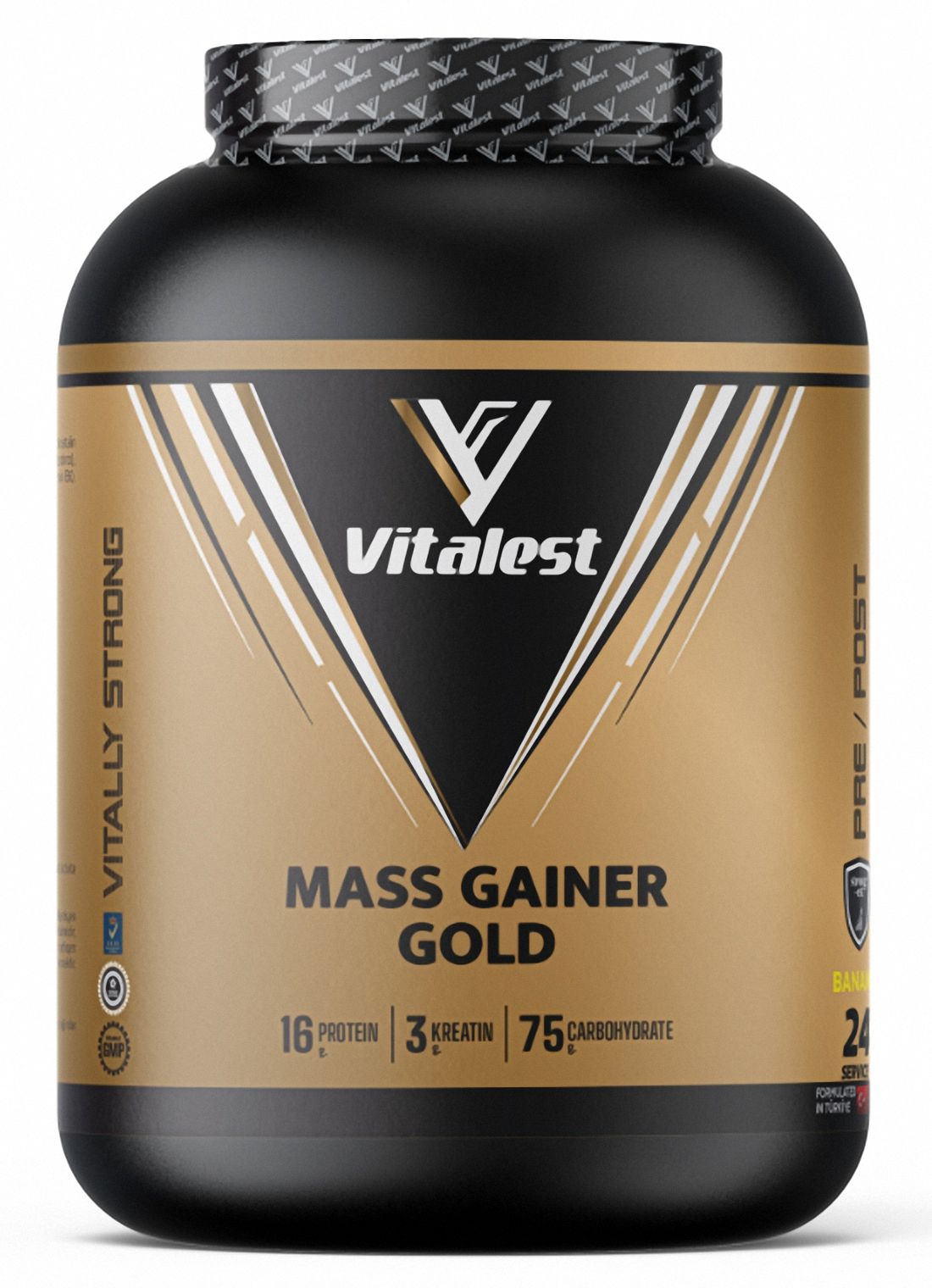 MASS GAİNER GOLD 2400GR - MUZ