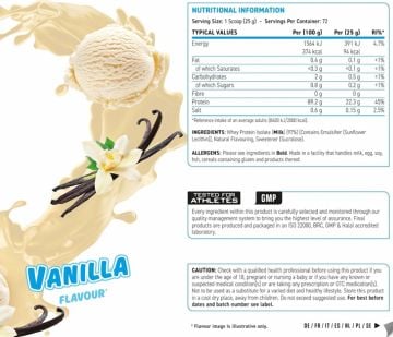 Applied Nutrition Whey Protein Isolate 1800 Gr VANİLYA AROMALI