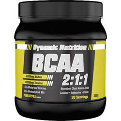 DYNAMİC NUTRITION - BCAA 2:1:1 / ANANAS AROMALI / 30 SERVİS / 300Gr