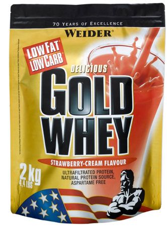 Weider Gold Whey Protein Tozu 2000gr - 67 Servis - Vanilya Aromalı