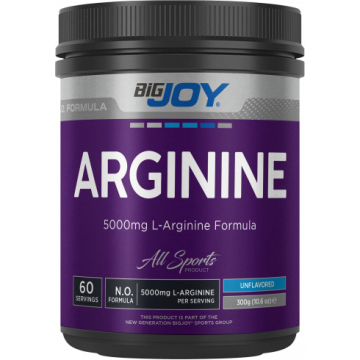 Big Joy 100 % Pure L-Arginine Powder 300 Gr