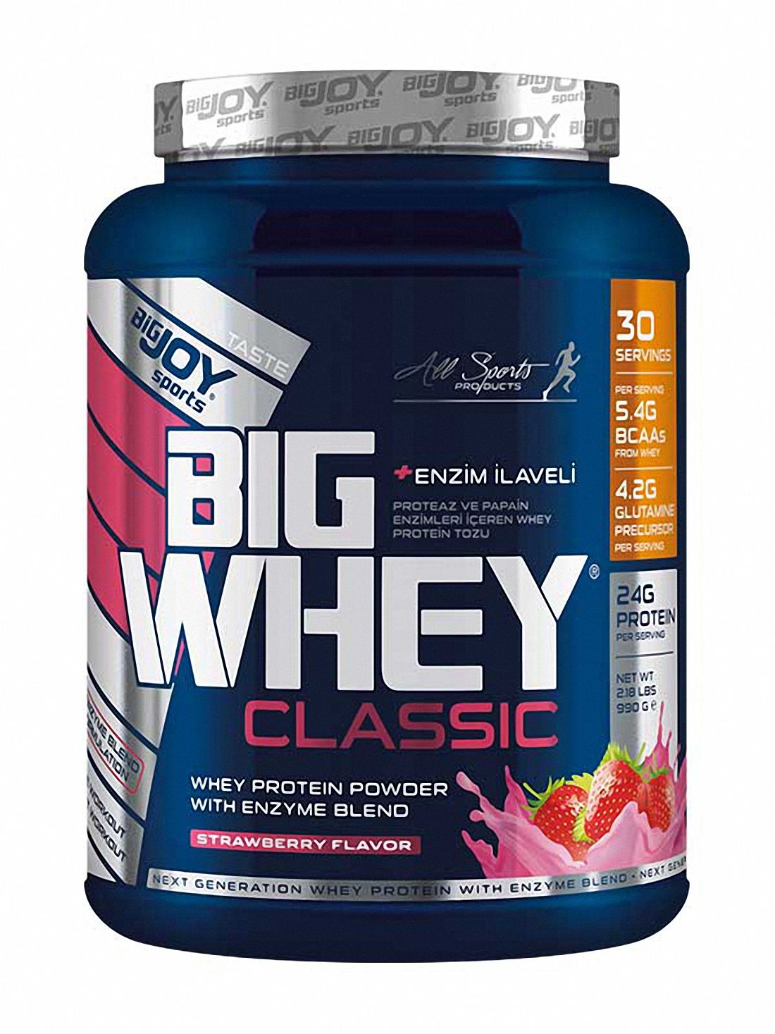 Big Joy Big Whey Classic Whey Protein 915 Gr Çilek