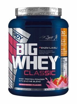 Big Joy Big Whey Classic Whey Protein 915 Gr Çilek