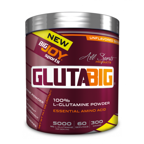 Big Joy Gluta Big %100 Glutamine Powder 300 Gr