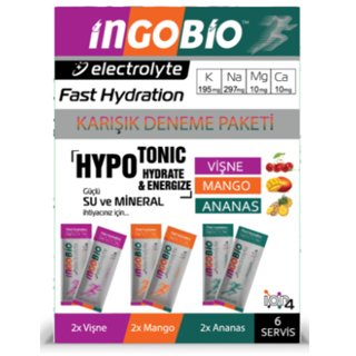 Elektrolit Sporcu İçeceği Deneme Paketi (6 x 15gr.)