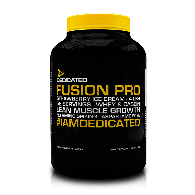 DEDICATED FUSION PRO WHEY PROTEIN - 1820 Gr - 56 Servis - Muz Aromalı