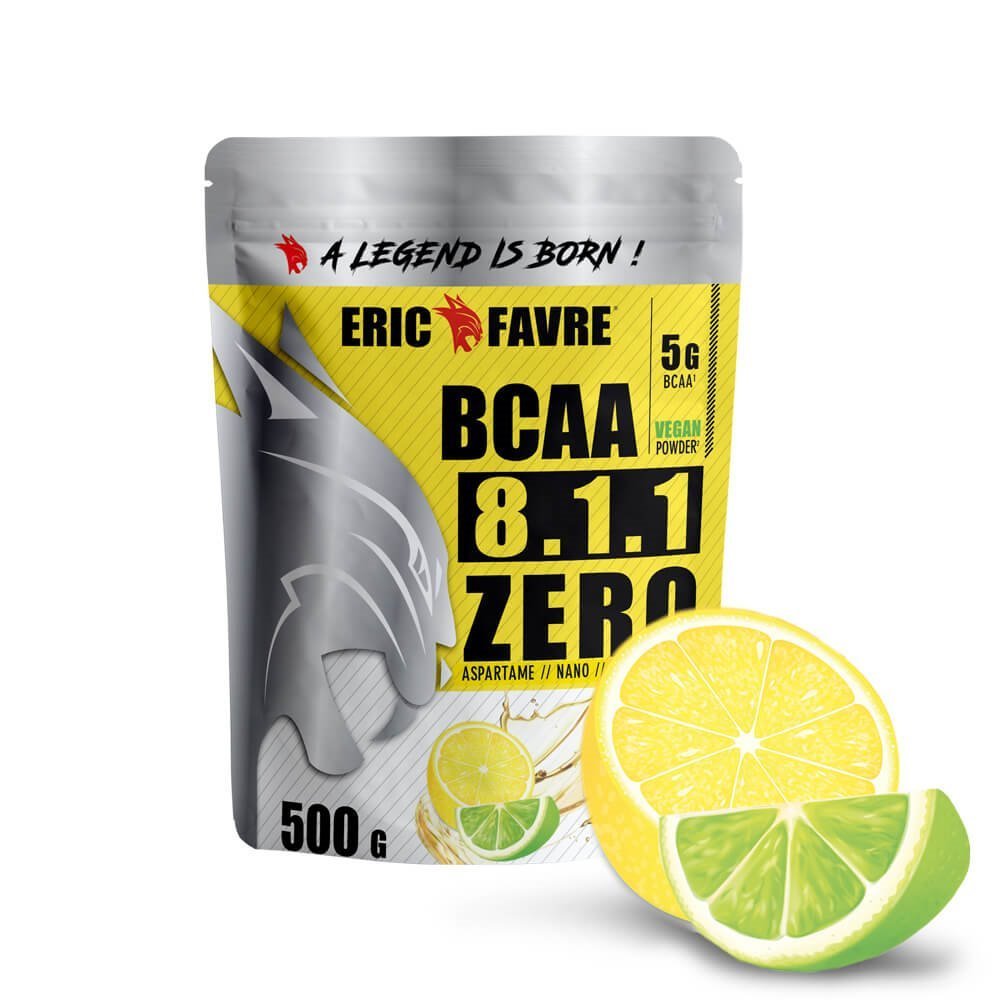 ERIC FAVRE BCAA 8.1.1 ZERO Vegan 500gr LİMON AROMALI