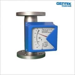 DN25 Normal Tip Analog İbreli Metal Tüplü Debimetre