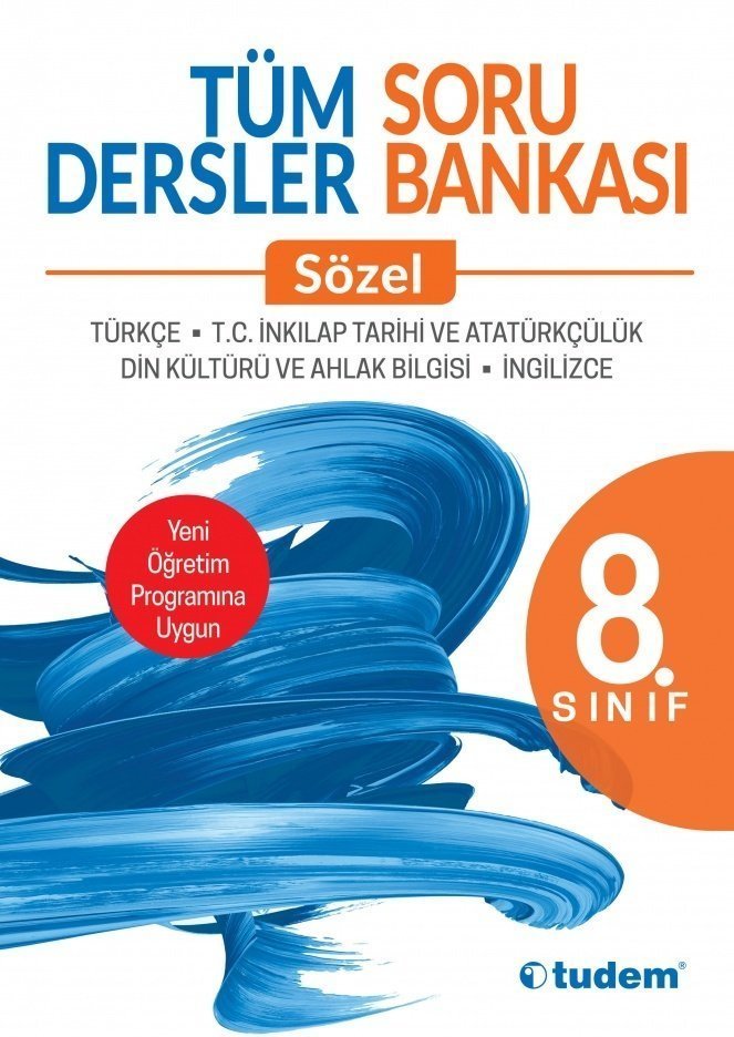 Tudem 8.Sınıf Sözel Tüm Dersler Soru Bankası 