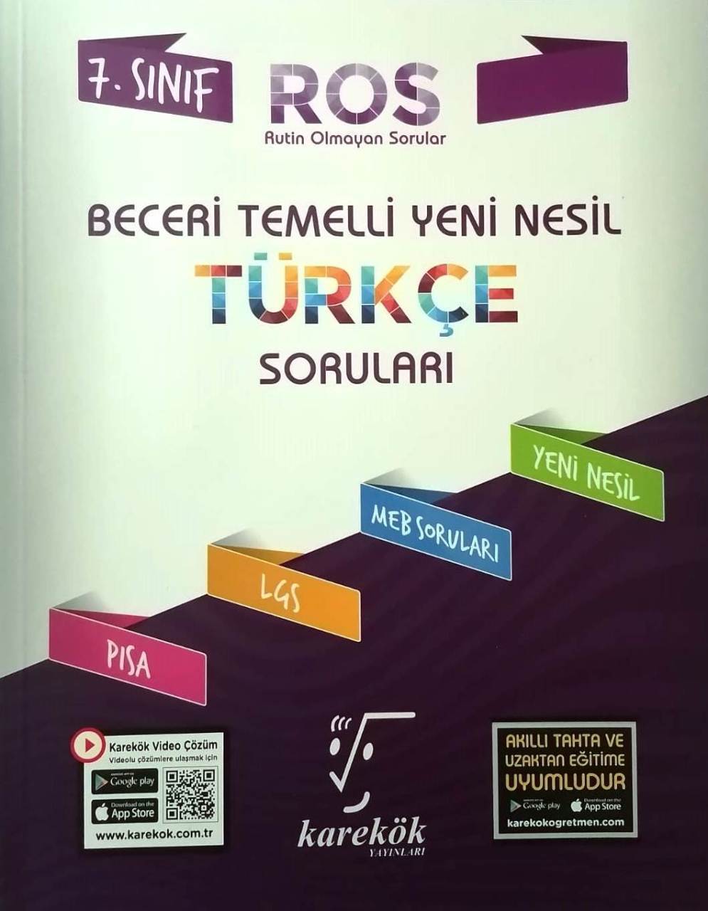 Karekök 7.Sınıf ROS ( Rutin Olmayan Sorular) Türkçe Soruları