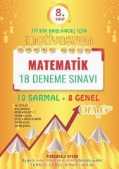 Nartest 8.Sınıf LGS Motivasyon Omage Gold Matematik 18 Deneme