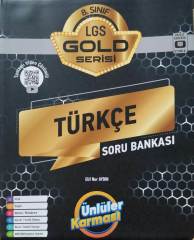 Ünlüler Karması 8.Sınıf LGS Türkçe GOLD Serisi Soru Bankası