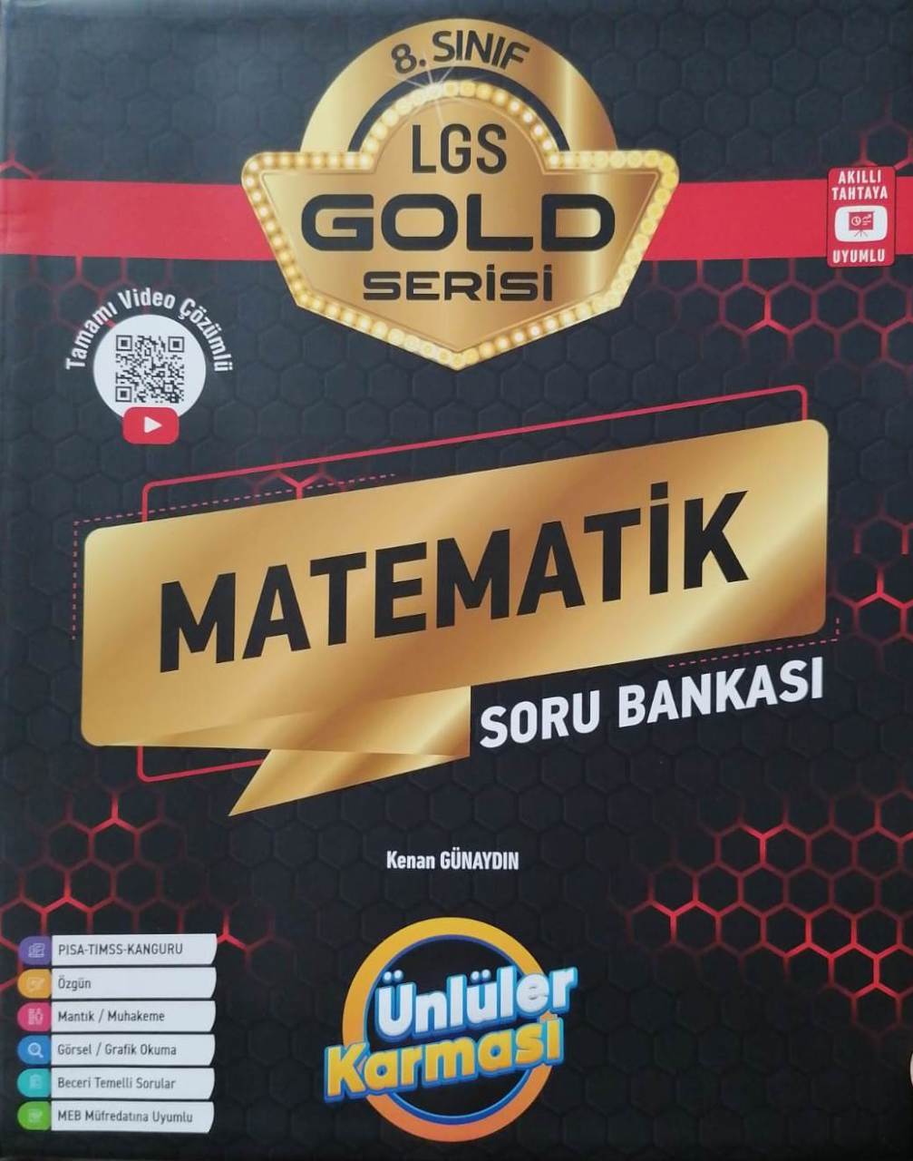 Ünlüler Karması 8.Sınıf LGS Matematik GOLD Serisi Soru Bankası