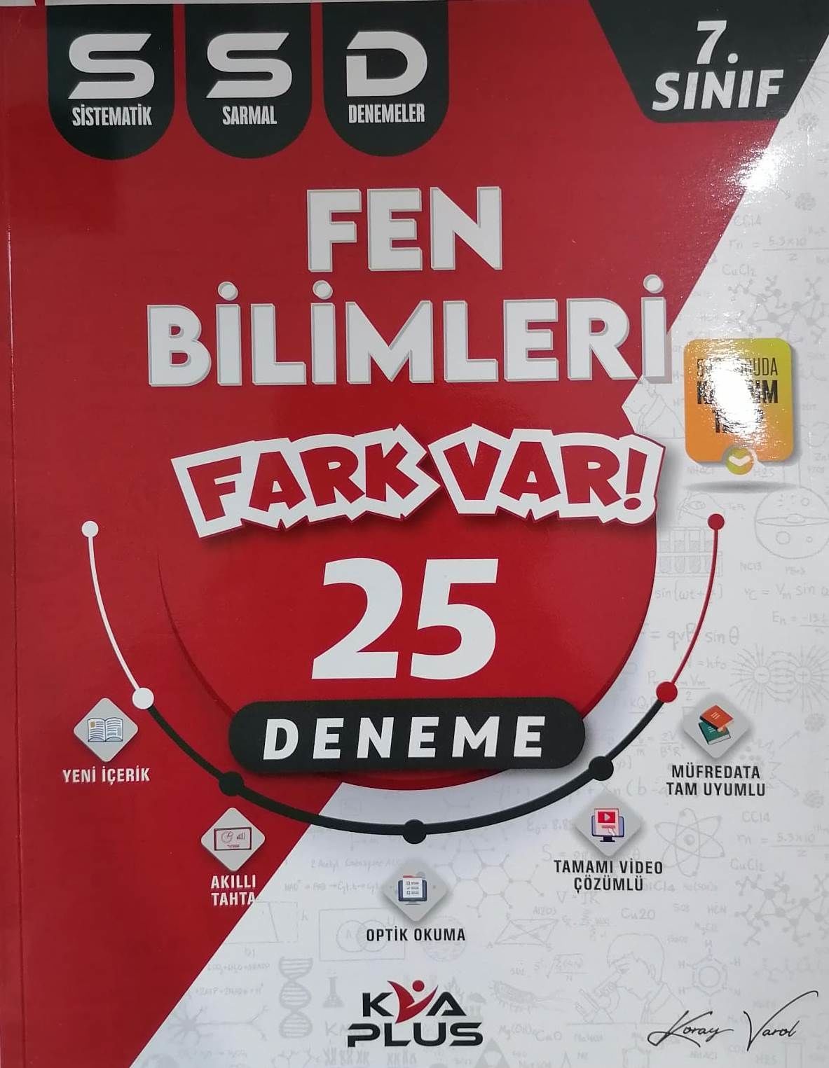 KVA Plus 7.Sınıf Fen Bilimleri SSD Sistematik Sarmal Deneme -hzçnt03