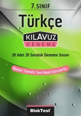 TUDEM YAYINLARI 7.SINIF TÜRKÇE KILAVUZ DENEME 2021