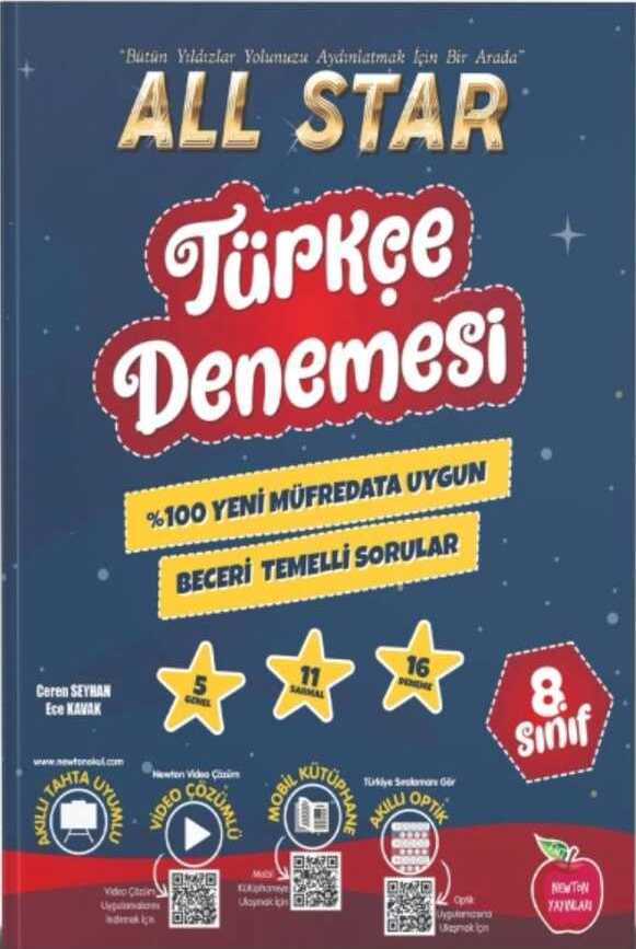 Newton 8.Sınıf LGS All Star Türkçe Denemesi