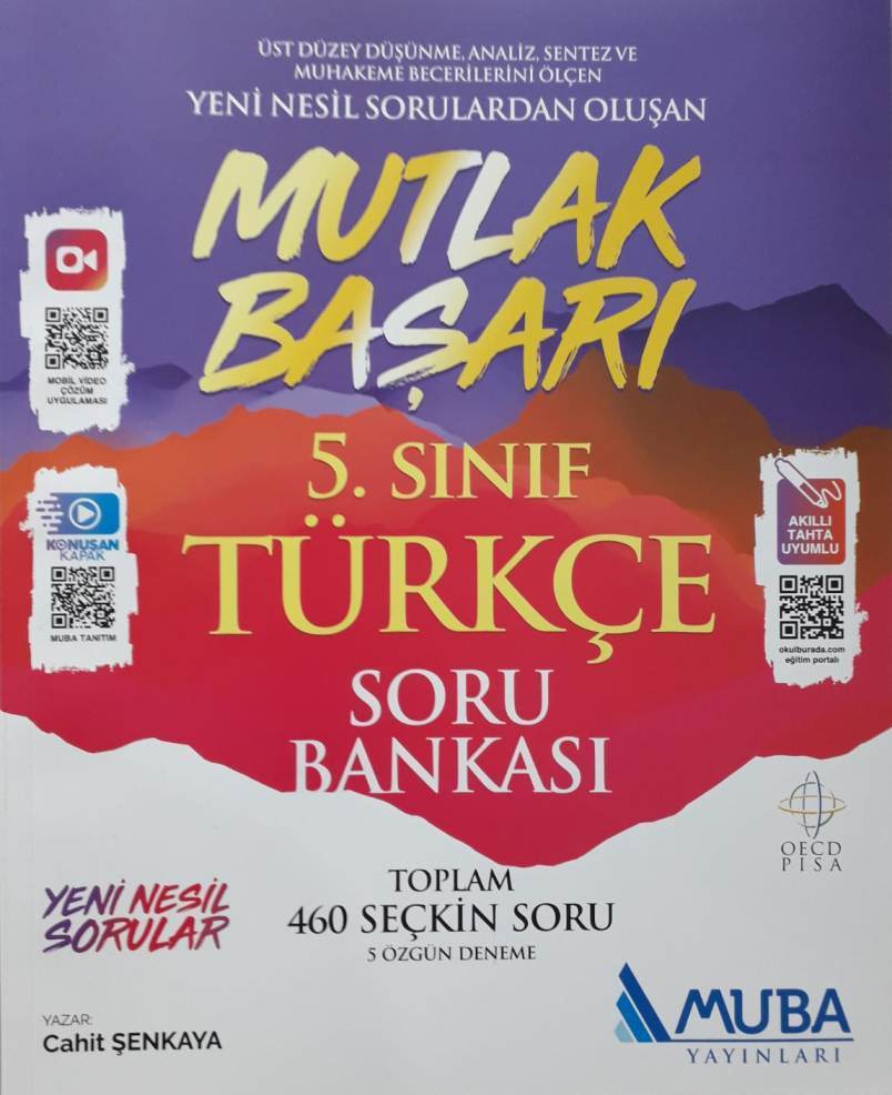 MUBA Mutlak Başarı 5.Sınıf Türkçe Soru Bankası