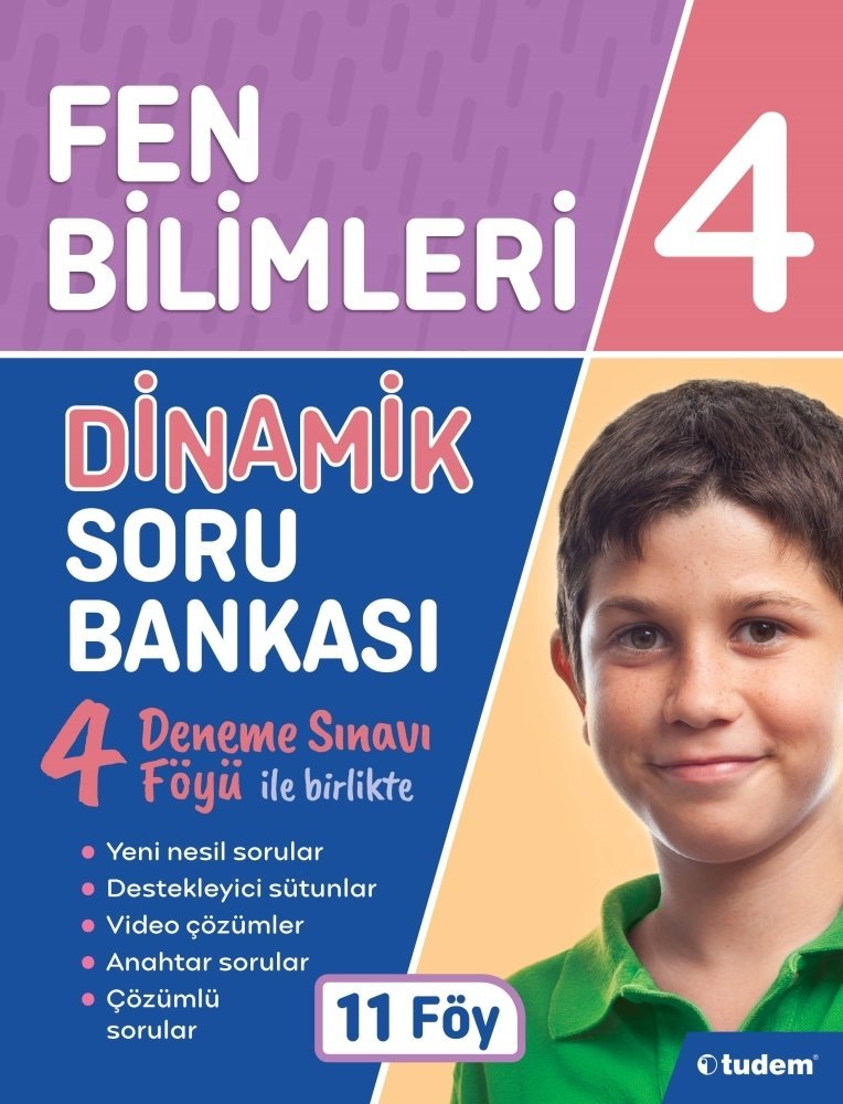 Tudem 4.Sınıf Fen Bilimleri Dinamik Soru Bankası