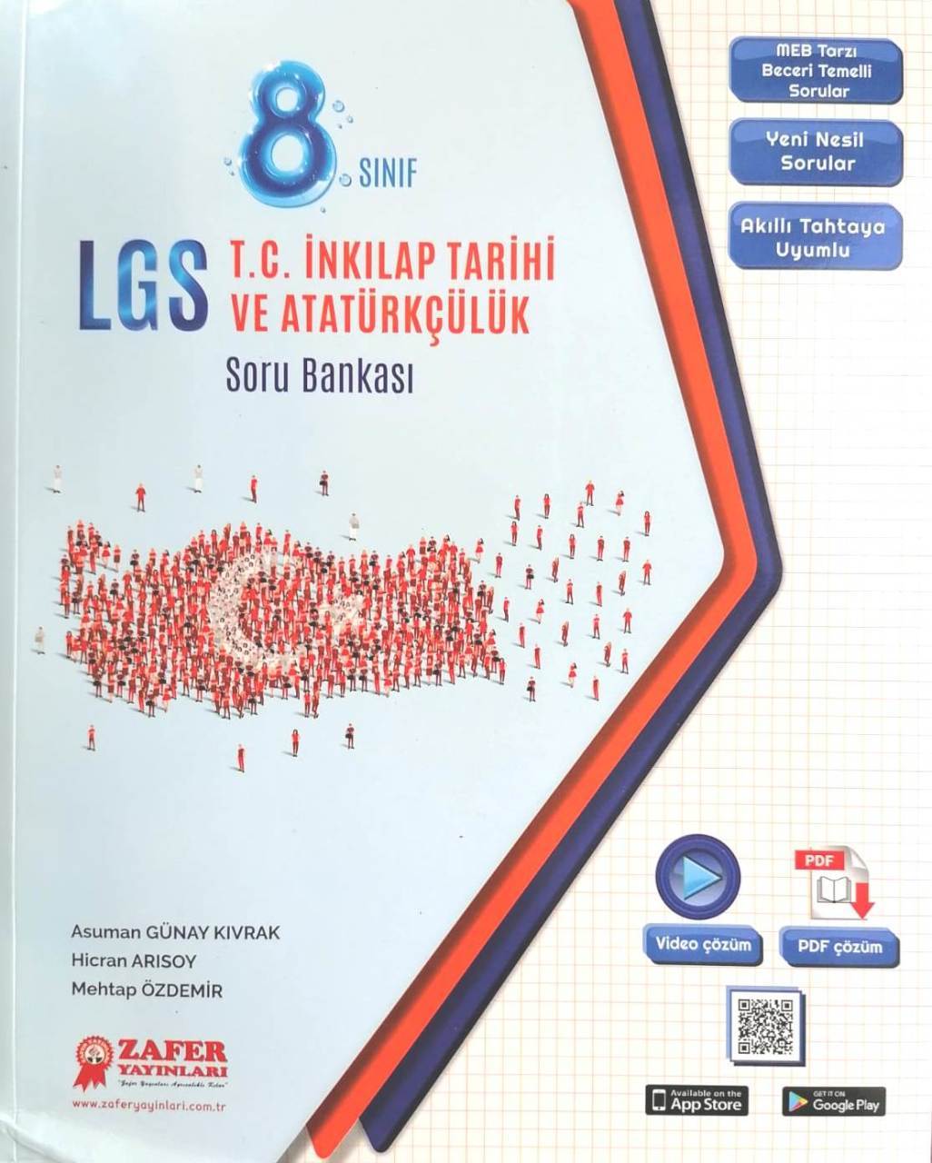 Zafer Yayınları 8.Sınıf LGS İnkılap Tarihi Soru Bankası