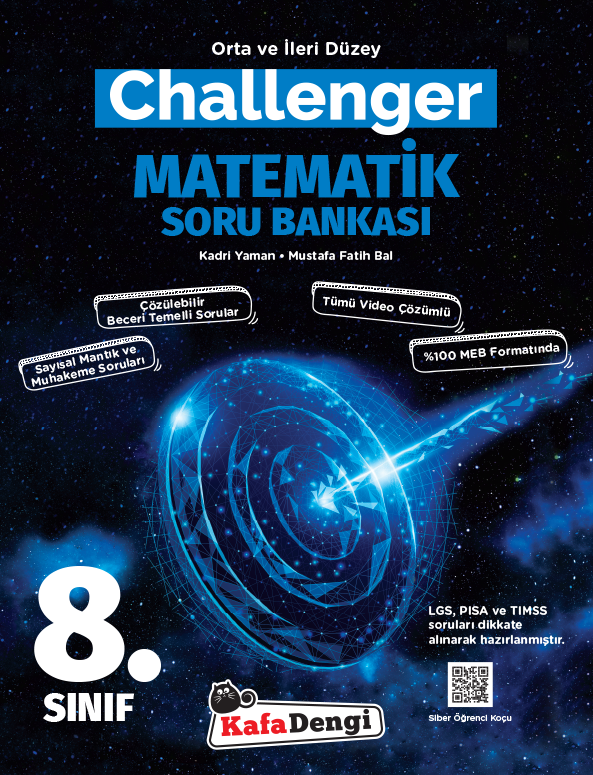 Kafa Dengi 8.Sınıf LGS Challenger Matematik Soru Bankası