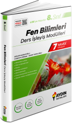 Aydın 8.Sınıf LGS Fen Bilimleri Ders İşleyiş Modülleri (7 Modül Kitapçık)