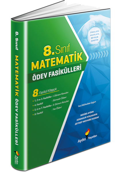 Aydın 8.Sınıf LGS Matematik Ödev Fasikülleri