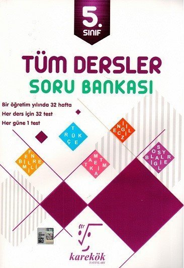 Karekök Yayınları 5.Sınıf Tüm Dersler Soru Bankası
