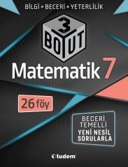 Tudem 7.Sınıf 3 Boyut Matematik 24 Föy