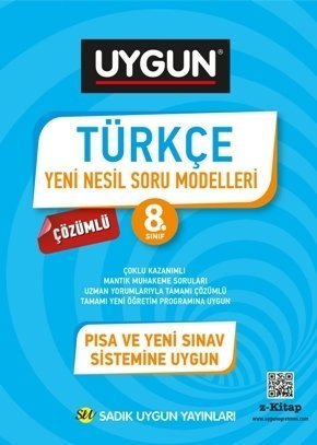 Sadık Uygun Türkçe Yeni Nesil Soru Modelleri  
