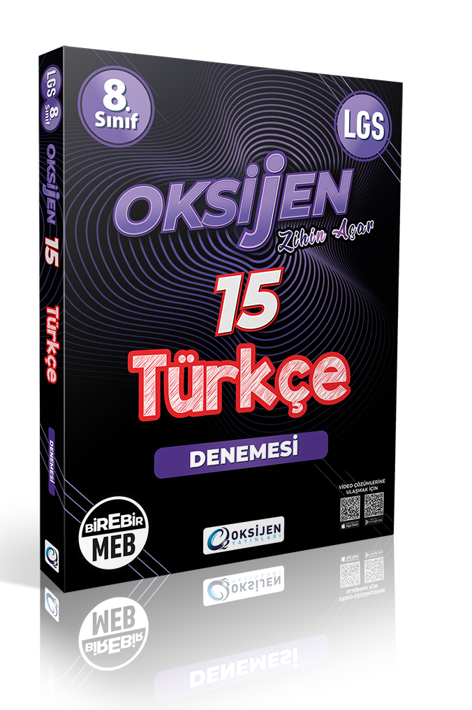 Oksijen Yayınları 8.Sınıf LGS Türkçe Deneme