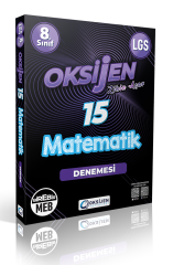 Oksijen Yayınları 8.Sınıf LGS Matematik Deneme