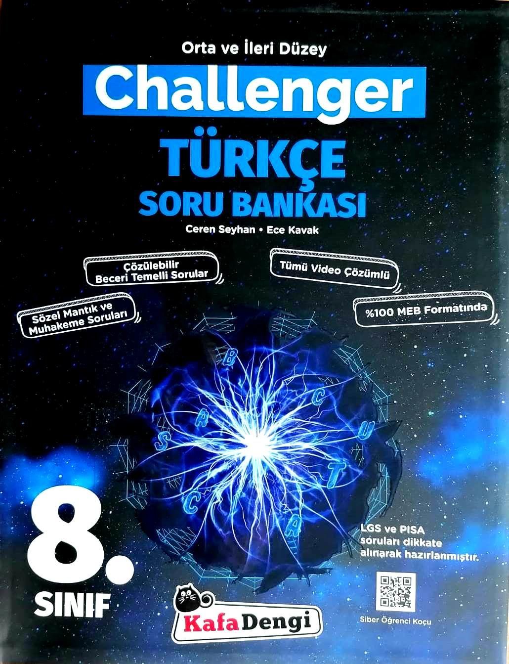 Kafa Dengi 8.Sınıf LGS Challenger Türkçe Soru Bankası