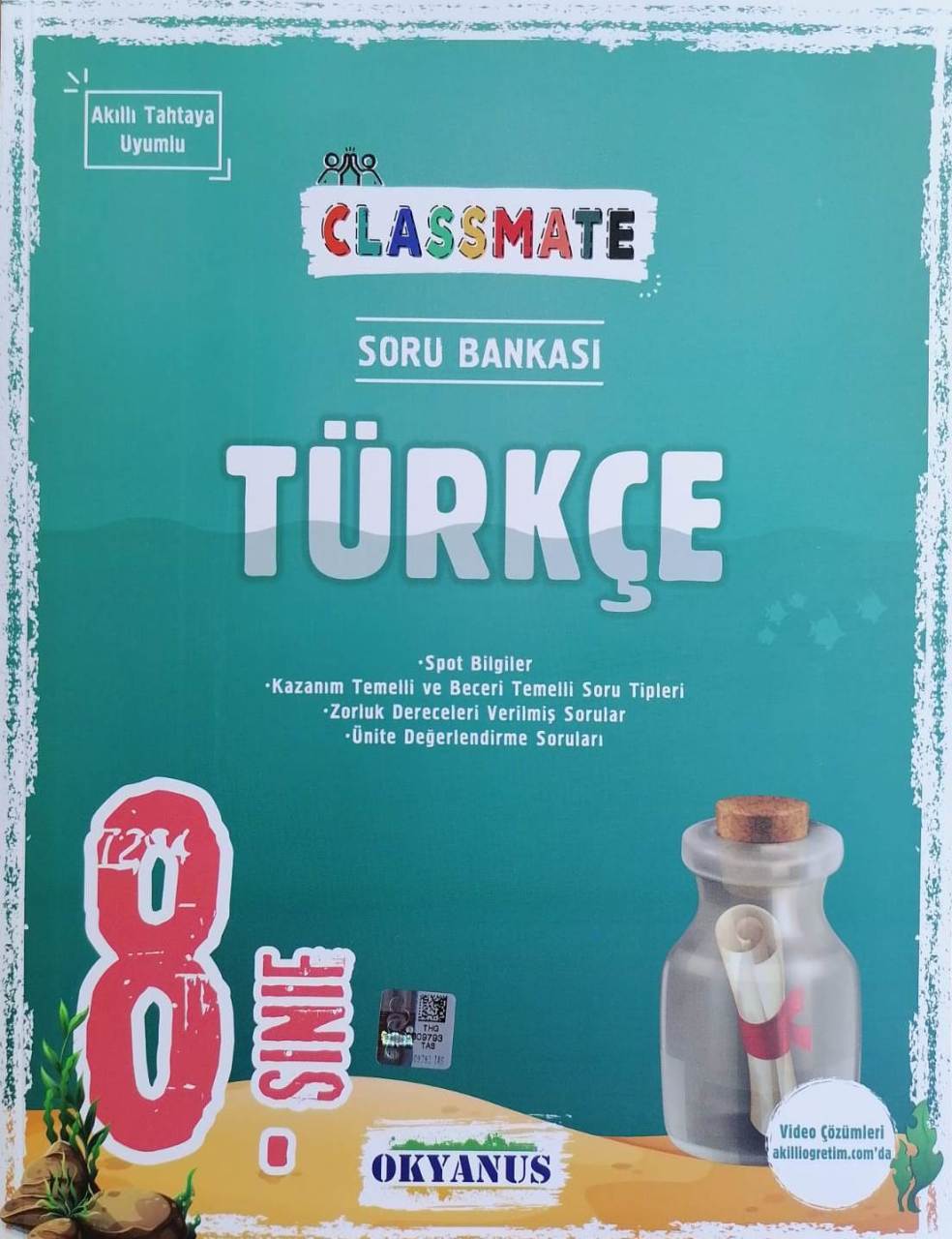 Okyanus 8.Sınıf LGS Classmate Türkçe Soru Bankası