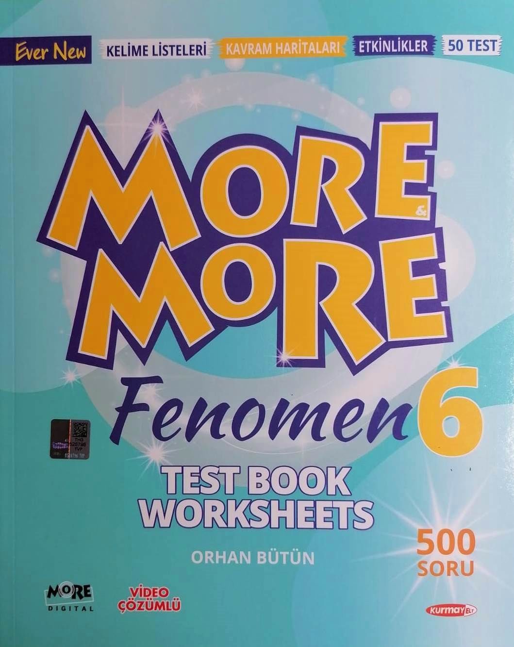 More&More 6.Sınıf Fenomen Test Book Worksheets