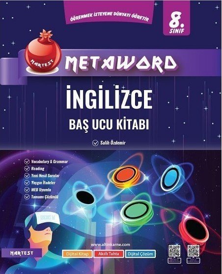 Nartest 8.Sınıf LGS Metaword İngilizce Baş Ucu Kitabı