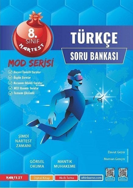 Nartest 8.Sınıf LGS Mod Türkçe Soru Bankası