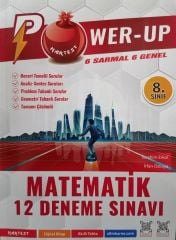 Nartest 8.Sınıf LGS Matematik 12'li Deneme Power Up