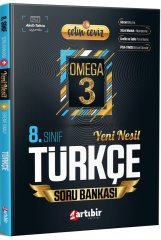 Artıbir Yayınları 8.Sınıf LGS OMEGA Türkçe Soru Bankası