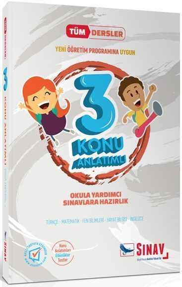 Sınav Yayınları 3.Sınıf Tüm Dersler Konu Anlatımlı  