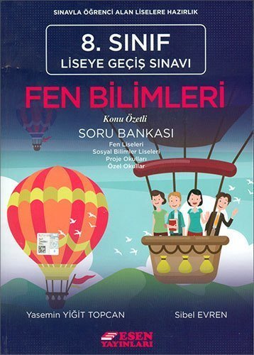 Esen Yayınları 8.Sınıf LGS Fen Bilimleri Konu Özetli Soru Bankası  