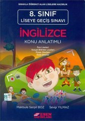 Esen Yayınları 8.Sınıf LGS İngilizce Konu Anlatımlı 