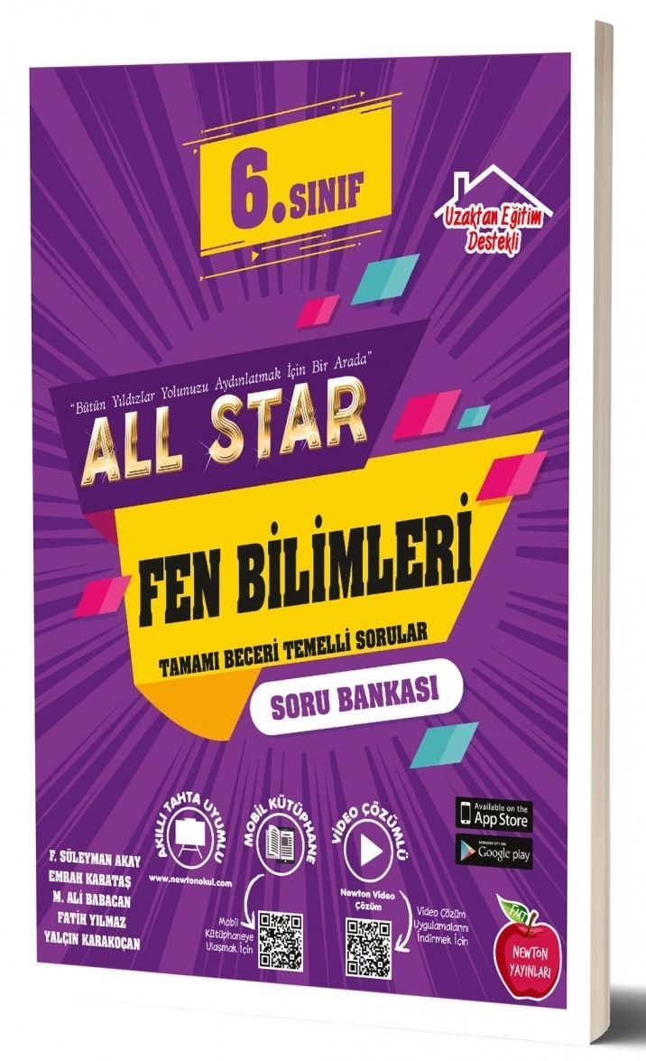 Newton Yayınları 6.Sınıf All Star Fen Bilimleri Soru Bankası