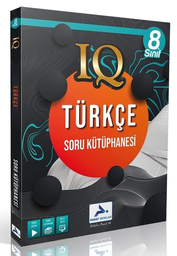 PRF Paraf 8.Sınıf LGS IQ Türkçe Soru Kütüphanesi