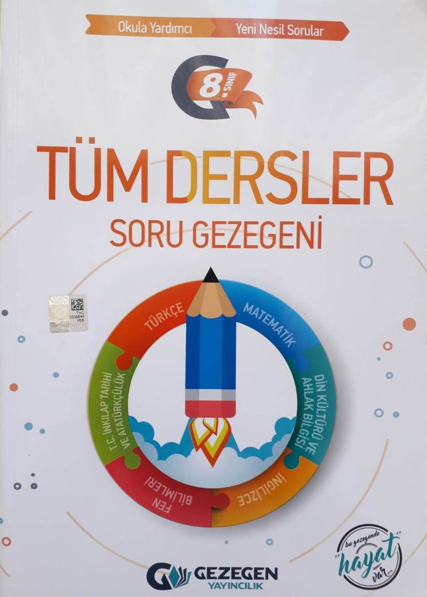 Gezegen 8.Sınıf LGS Tüm Dersler Soru Bankası 