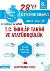 Nartest 8.Sınıf LGS İnkılap Tarihi Beceri Temelli 28 Deneme