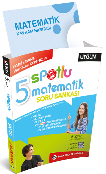 Sadık Uygun 5.Sınıf Matematik YENİ BASKI Spotlu Soru Bankası