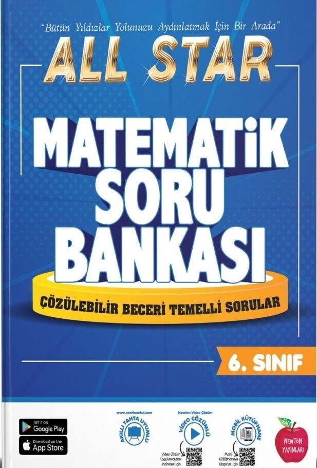 Newton 6.Sınıf All Star Yeni Matematik Soru Bankası