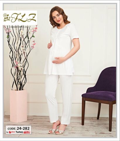 Flz 24-282 Lohusa Bayan Pijama Takımı